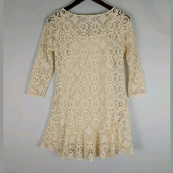 Free People Walking to the Sun lace mini dress - Picture 5 of 8